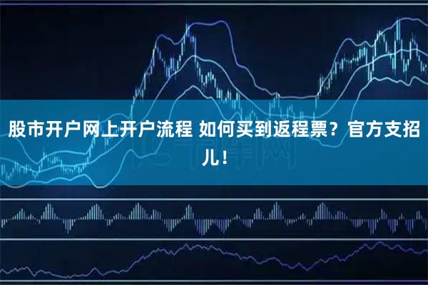 股市开户网上开户流程 如何买到返程票？官方支招儿！